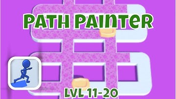 PATH PAINTER GAMEPLAY LEVEL 11-20 by Voodoo (iOS)