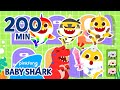 [BEST] Baby Shark Episodes 3hr |  Compilation | Story and Song for Kids | Baby Shark Official