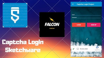 Captcha Login Project In Sketchware