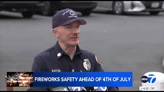 Pomona Valley Hospital Medical Center and L.A. County Fire Department Share Firework Safety Tips