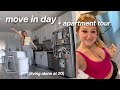 Moving into my dream apartment empty apartment tour  living alone