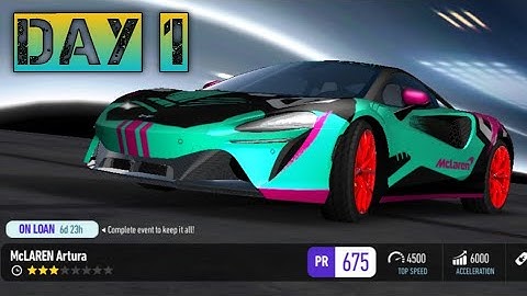 Day 1 McLaren Artura Event | NFS No Limits