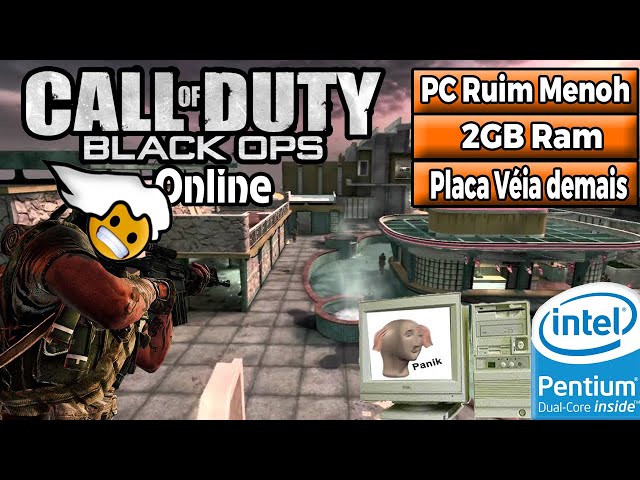 Call of Duty: MW2 - Testando em PC Fraco: 2Gb Ram/Pentium Dual Core/ATI  Mobility Radeon 4300 