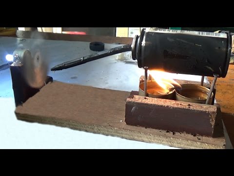 How To Make A Steam Power Generator - A Cool Science Project