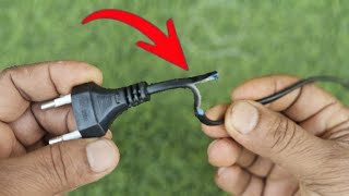 Million Of People Around The World Cant Fix A Broken Plug Proper Cable Jointing