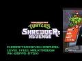 Teenage Mutant Ninja Turtles Shredder's Revenge Character RAPHAEL Review Gameplay 4k dtsx.