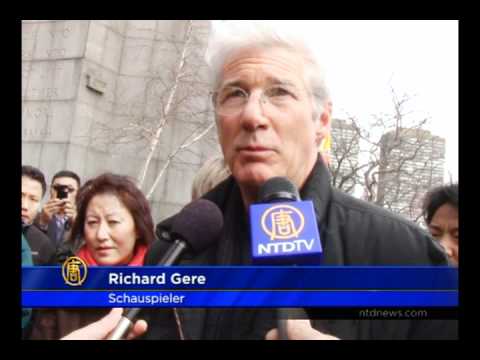 Richard Gere untersttzt Hungerstreik der Tibeter z...