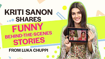 Kriti Sanon shares funny behind-the-scenes stories from Luka Chuppi | Bollywood | Pinkvilla