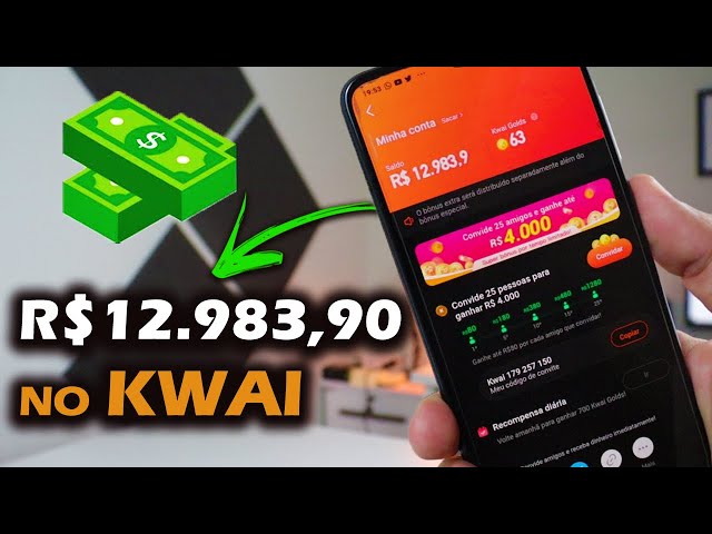 Como ganhar dinheiro assistindo vídeos no Kwai: Guia passo a passo para  maximizar seus ganhos - JmvStream