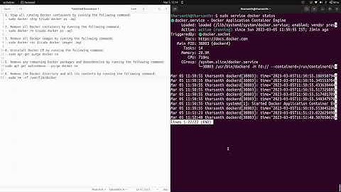 How to remove Docker completely from Ubuntu? #DockerImages #DockerContainers #