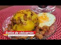 ☕️DESAYUNO FÁCIL, RÁPIDO Y SABROSO  BOLÓN DE CHICHARRÓN‼️♨️🇪🇨😘👌