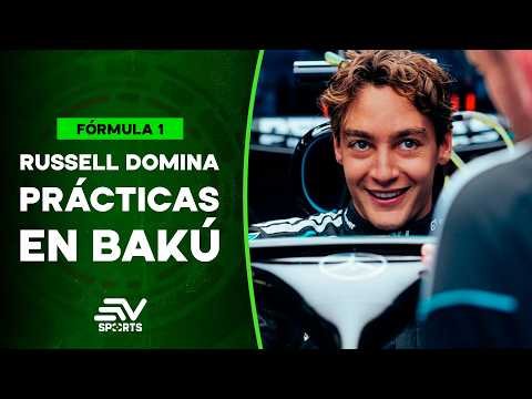 Video F1: George Russell lidera las prácticas del GP de Azerbaiyán | Ecuavisa Sports