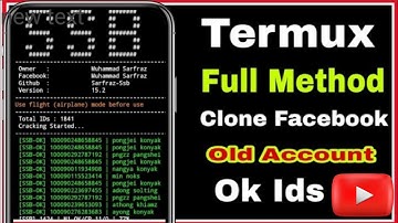 How To Clone Old facebook account 2023 | Facebook Account Cloning Termux | Fb New Cloning command