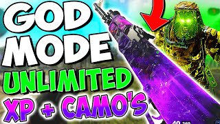 Cold War Zombie Glitches: NEW GOD MODE SOLO CAMO/XP GLITCH SPOTS!! 