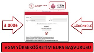 Vgm Burs Başvurusu Nasıl Yapılır?