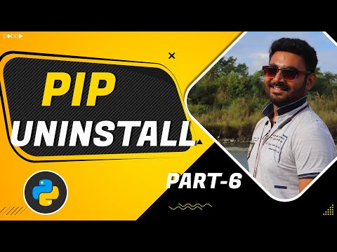 Remove Package using PIP | Anaconda Part 6