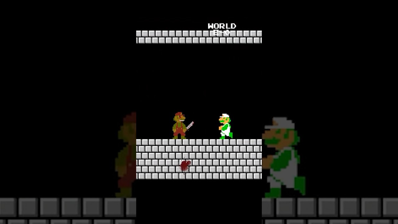 【Mario.exe】ホラーすぎるマリオがピーチを… 　 #shorts #ゲーム実況