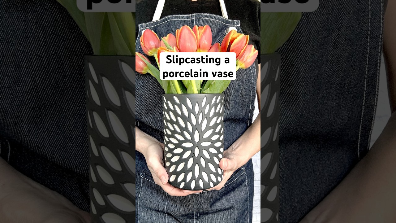 Layering black and white slip and carving inviting textures. 