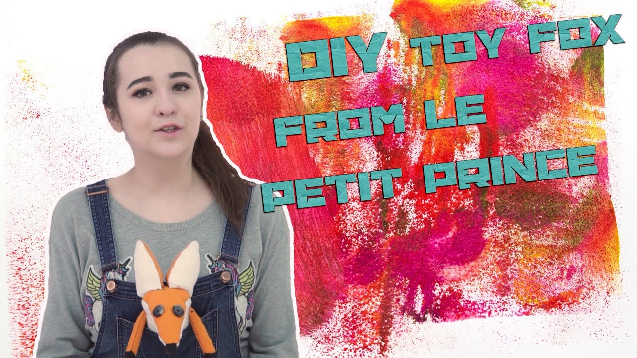 DIY ШЬЁМ ЛИСУ ИЗ " МАЛЕНЬКОГО ПРИНЦА "