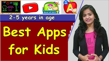 4 Best Education apps for kids 2018 |  Must have apps for 2-3 years old kids | [Hindi]
