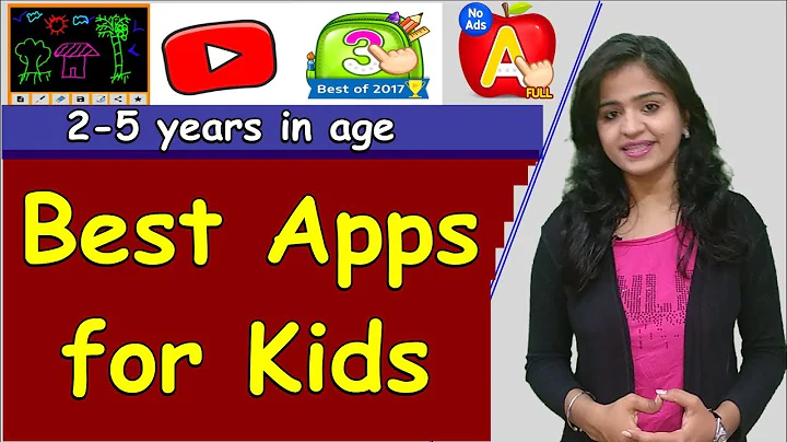 4 Best Education apps for kids 2018 |  Must have apps for 2-3 years old kids | [Hindi]