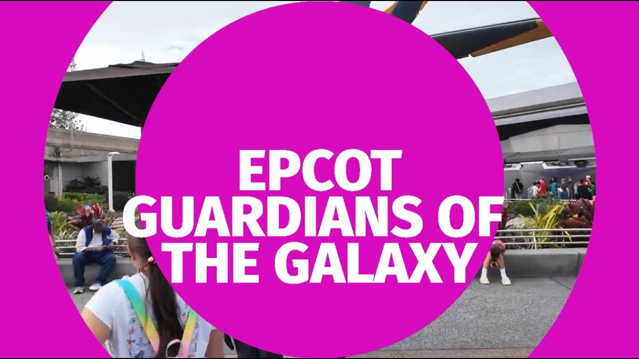 🚀 Guardians of the Galaxy Ride Line Walkthrough at EPCOT! 🌌 - YouTube