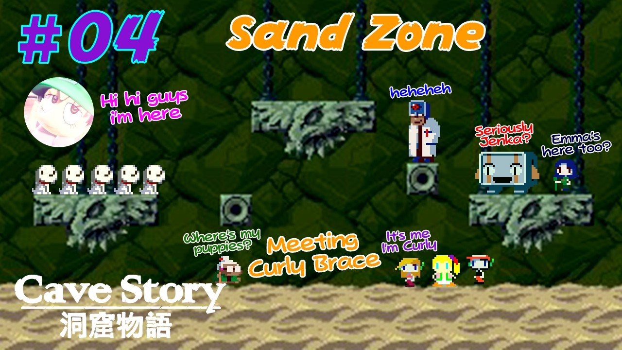 Cave Story - 04 Sand Zone, Meeting Curly Brace
