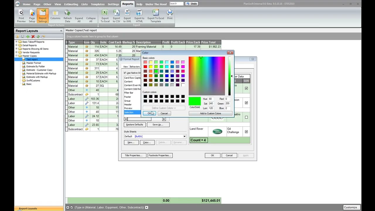 31  Creating Custom Reports