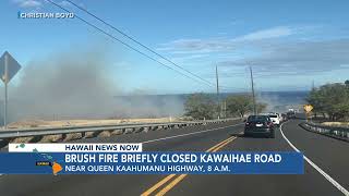 Wildfire near Kawaihae Village extinguished, roads reopened