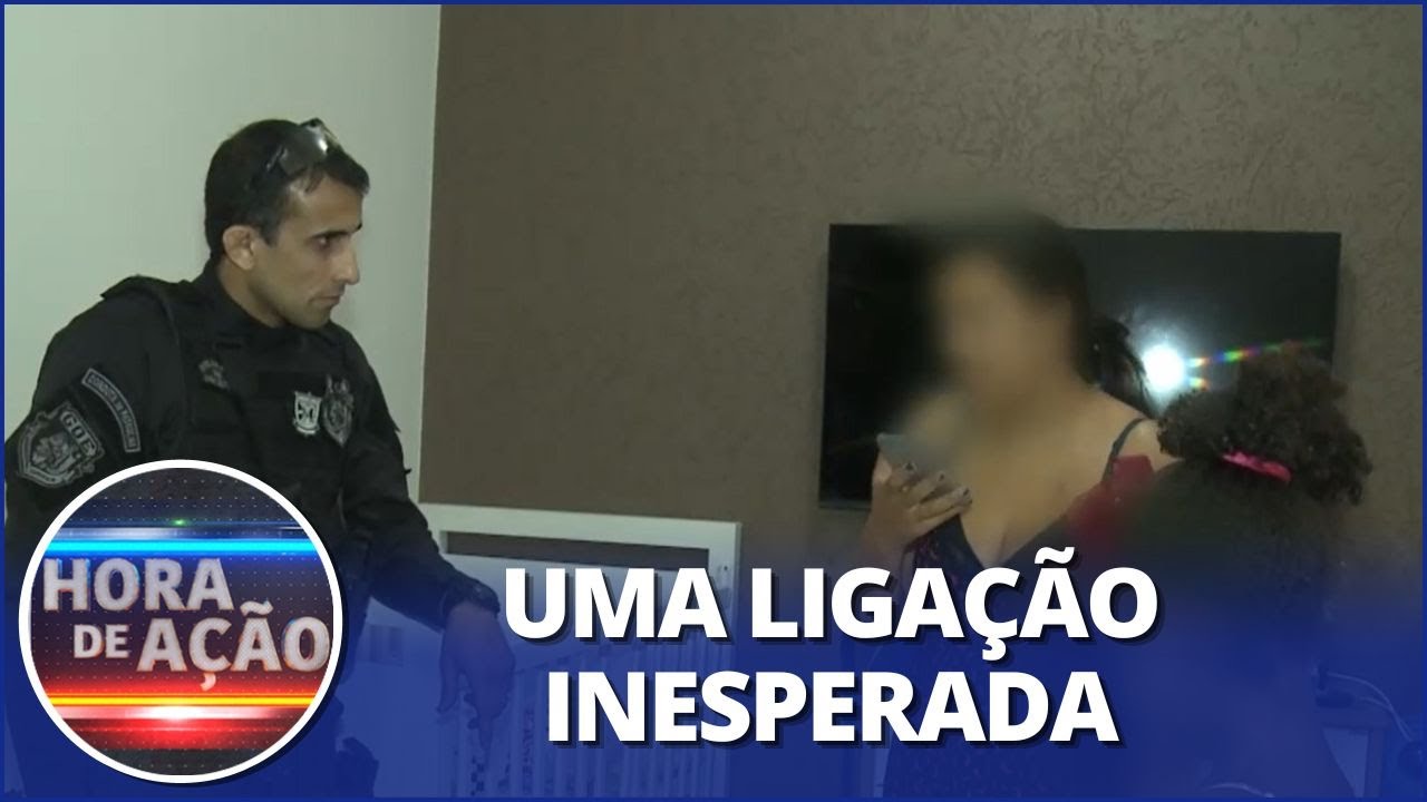 Suspeito de tráfico liga para a esposa no meio de operação policial