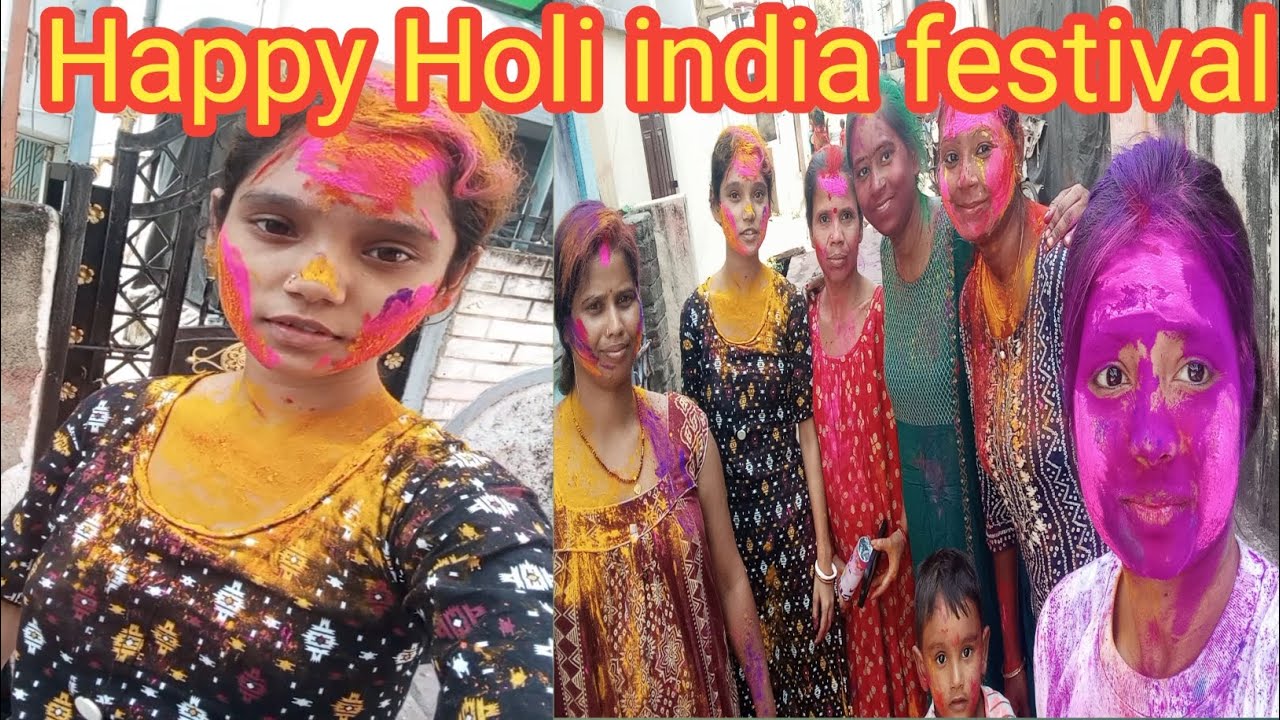 happy Holi india festival 