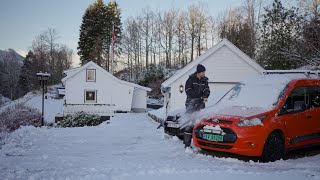 Download Lagu The Magic of First Snow: A Peaceful Morning in Norway MP3