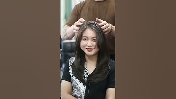 #Duỗi cúp layer ,nhuộm nâu lạnh