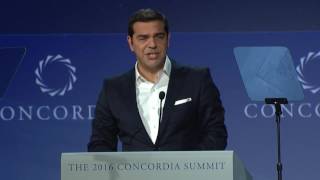 Keynote Remarks with H.E. Alexis Tsipras | 2016 Concordia Annual Summit