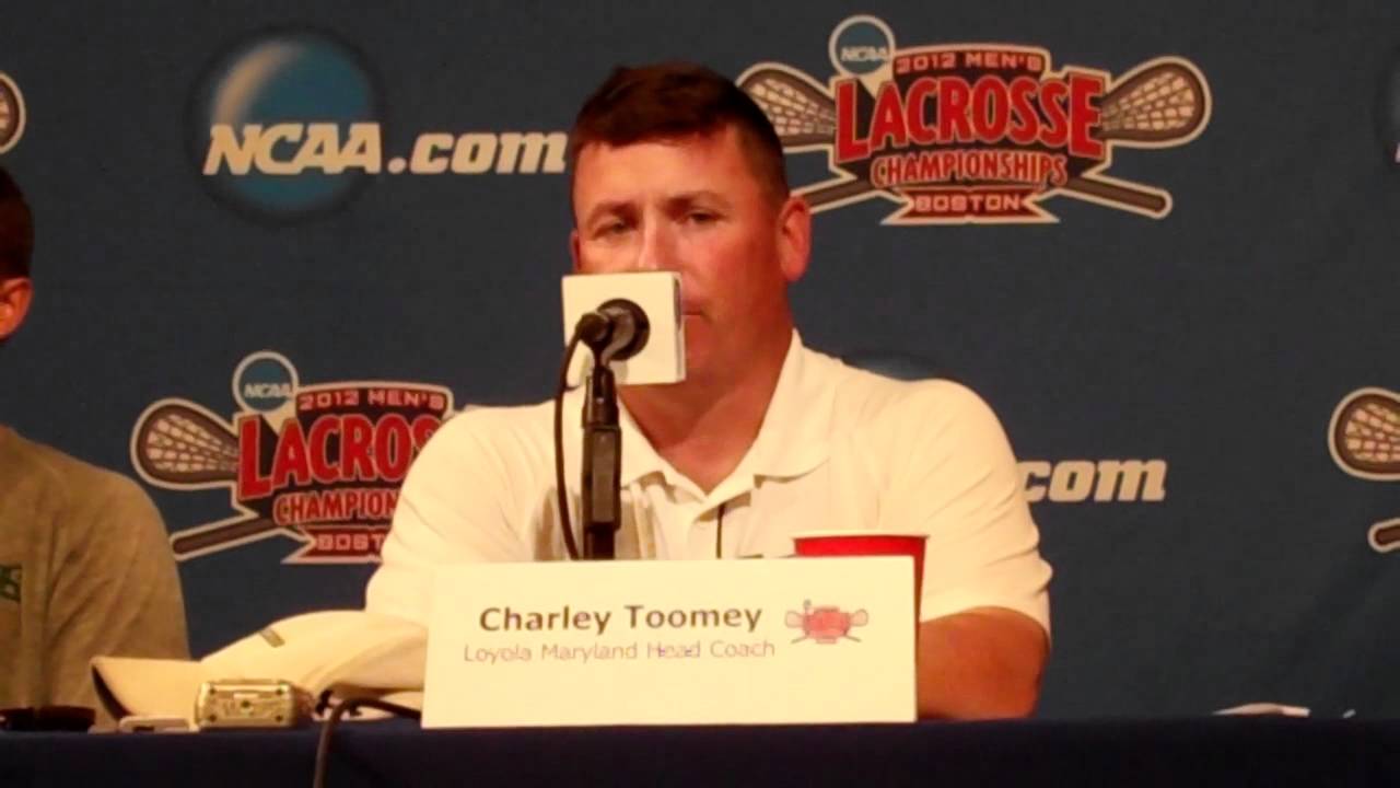 Loyola PostGame Press Conference NCAA Men's Lacrosse Championship