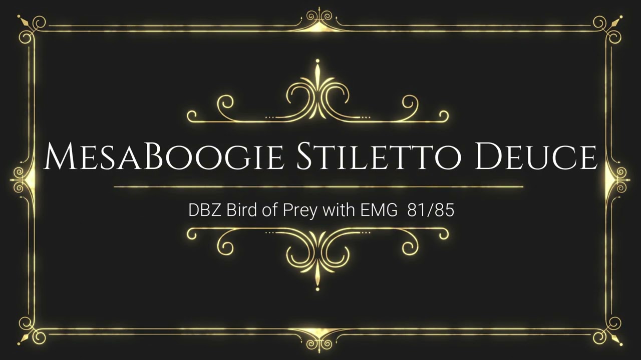 KHDK 2021 Mystery / Flamingo Beach Pedal through Mesa Boogie Stiletto Deuce