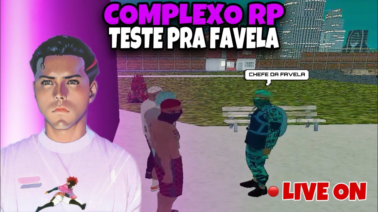 🔴 LIVE ON GTA RP 🔴 DIA DO TESTE PRA FAVELA NO COMPLEXO RP MTA - YouTube