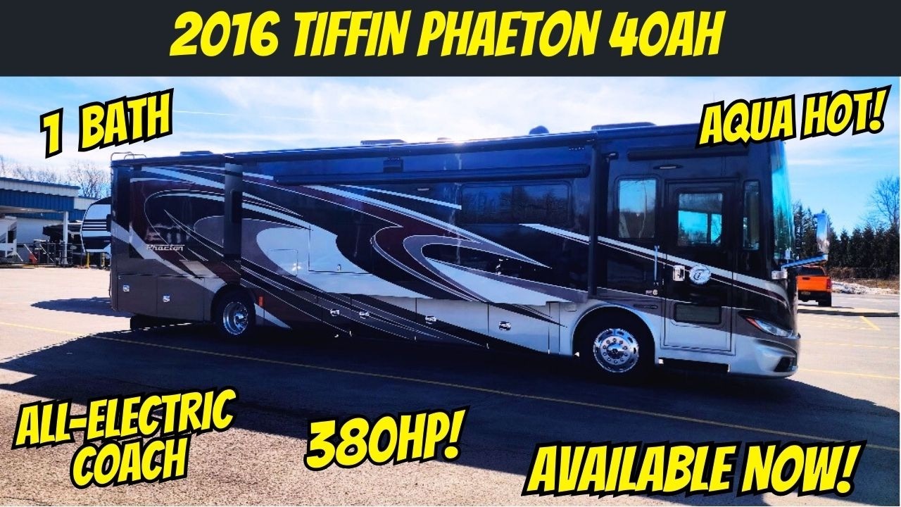 2016 Tiffin Phaeton 40AH – Luxury Class A Diesel Pusher Motorhome Walkthrough - The RV Pro 🚍