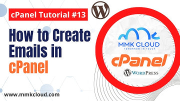 cPanel Tutorial #013 – Step-by-Step Guide to Create Email Account in cPanel | MMK Cloud Urdu/Hindi
