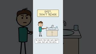Why You Shouldn't Rinse After Brushing