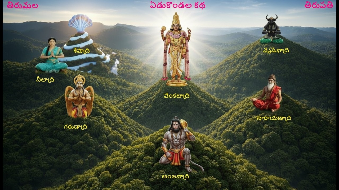 ఏడుకొండల కథ పాట| శ్రీ వెంకటేశ్వరస్వామి పాట | తెలుగు భక్తి పాట