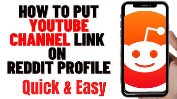 HOW TO PUT YOUTUBE CHANNEL LINK ON REDDIT PROFILE 2024