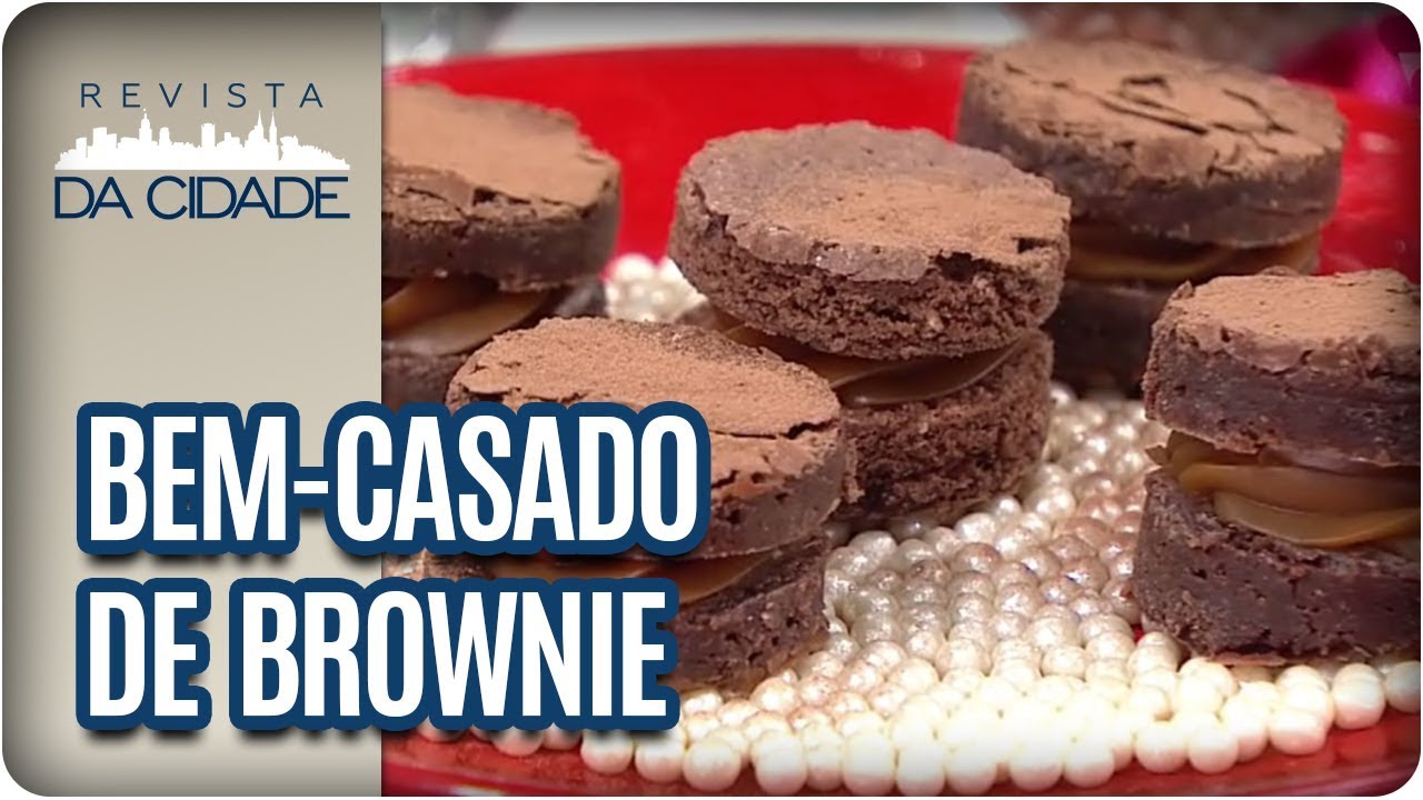 RECEITA DE BEM CASADO DE BROWNIE REVISTA DA CIDADE (08/08/2017)