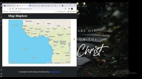 Adding a Map to a website or web app using Mapbox
