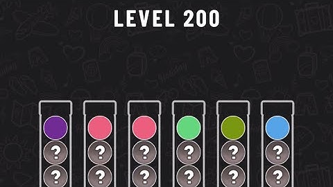 Ball Sort Puzzle Level 200 #ballsortpuzzle #ballsortpuzzlegameplay #puzzlegame #mobilegames