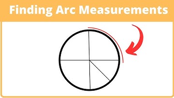 Finding the arc measure of a circle