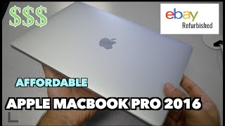 I bought eBay certified refurbished  apple MacBook pro 2016 for very cheap