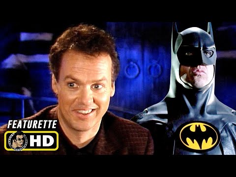 BATMAN (1989) Casting Michael Keaton [HD] Behind the Scenes