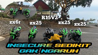 Beby Caca Gak Takut Di Tengah Para Zx6R Zx25R