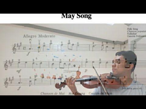 May Song (Suzuki Violin Lesson Book 1) - YouTube
